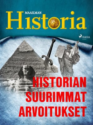 cover image of Historian suurimmat arvoitukset